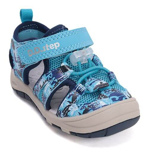 Sandale copii baieti din canvas DD Step, Albastru – G065-61146
