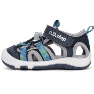 Sandale copii baieti din canvas DD Step, Albastru – G065-61599A