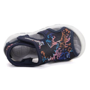 Sandale copii baieti din canvas DD Step, Albastru – G065-61709