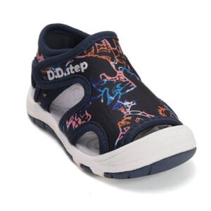 Sandale copii baieti din canvas DD Step, Albastru – G065-61709