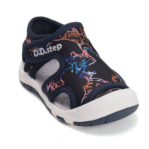 Sandale copii baieti din canvas DD Step, Albastru – G065-61709