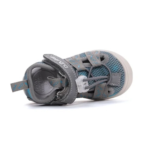 Sandale copii baieti din canvas DD Step Gri-Albastru – G065-61161B