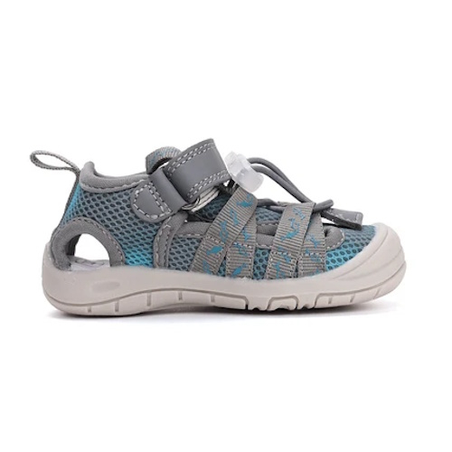 Sandale copii baieti din canvas DD Step Gri-Albastru – G065-61161B
