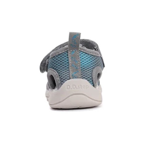 Sandale copii baieti din canvas DD Step Gri-Albastru – G065-61161B