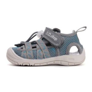Sandale copii baieti din canvas DD Step Gri-Albastru – G065-61161B