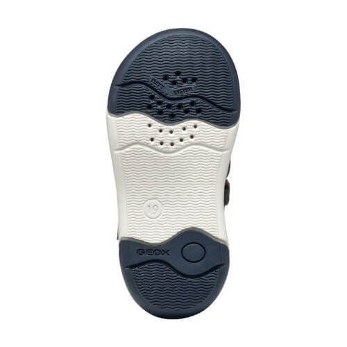Sandale copii baieti din piele naturala Geox Mickey Mouse, Albastru – B556ED_08554_C0735