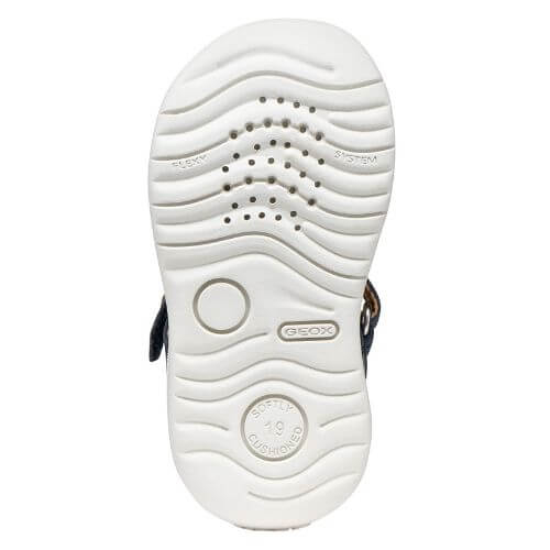Sandale copii Machia baieti din piele naturala Geox, Albastru – B254VA_000CL_C4002