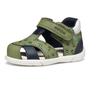 Sandale copii baieti din material sintetic Geox, Verde – B556EC_05404_CE3F4
