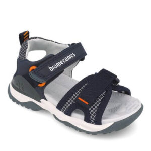 Sandale copii baieti din textil Biomecanics, Albastru – 252222-A089