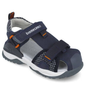 Sandale copii baieti din textil Biomecanics, Albastru – 252220-A089