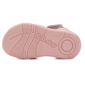 Sandale copii fete din piele DD Step, Roz – G075-51284D