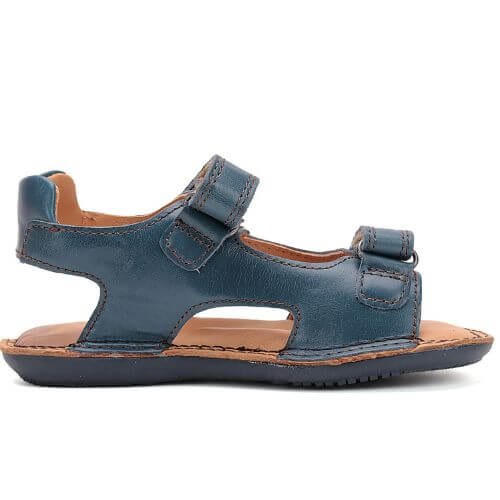 Sandale copii baieti din piele DD Step, Albastru – G080-51614A