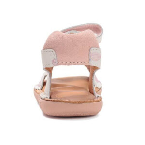 Sandale copii fete din piele DD Step, Alb – G080-51614C