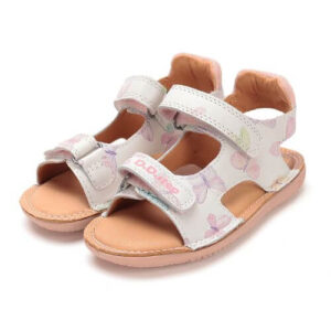 Sandale copii fete din piele DD Step, Alb – G080-51614C