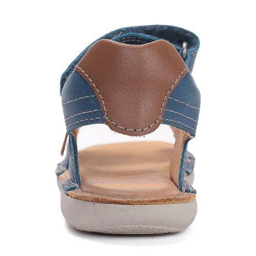 Sandale copii baieti din piele DD Step, Albastru – G080-61312B