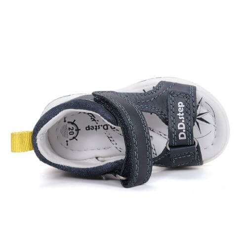Sandale copii baieti din piele DD Step, Albastru – G103-61588B