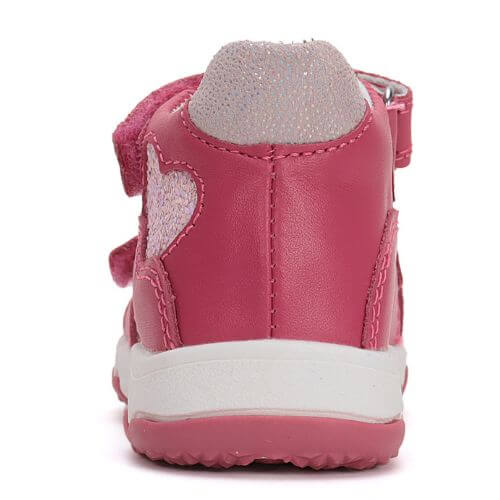Sandale copii fete din piele DD Step, Rosu – G064-51872