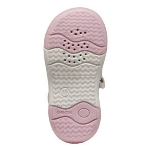 Sandale copii feten piele naturala Geox Minnie Mouse, Alb – B556FE_08554_C0406