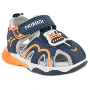 Sandale copii baieti din textil cu LED Primigi, Albastru – 1457122