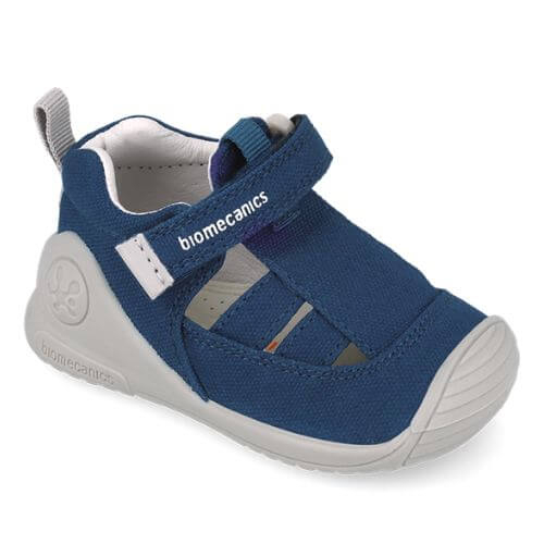Sandale copii baieti din textil Biomecanics, Albastru – 252174-A089