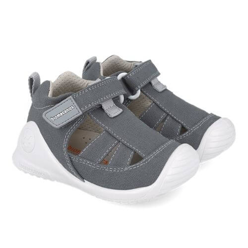 Sandale copii baieti din textil Biomecanics, Gri – 252188-B168 Sandale copii baieti din textil Biomecanics, Gri – 252188-B168