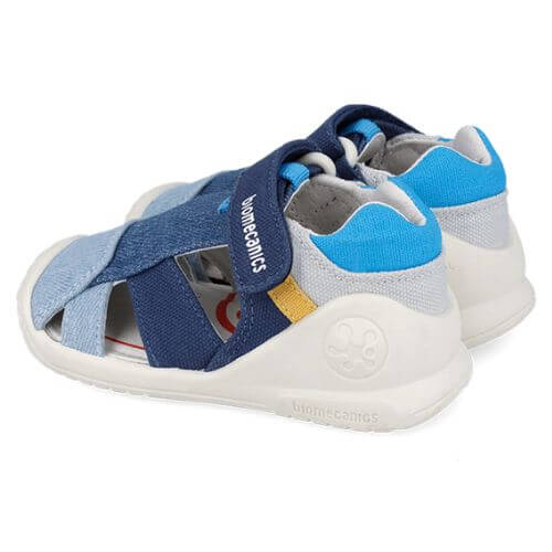 Sandale copii baieti din textil Biomecanics, Albastru – 262186-A008
