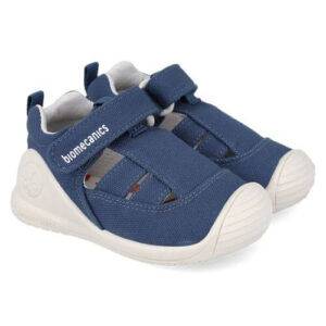Sandale copii baieti din textil Biomecanics, Albastru – 262187-A556