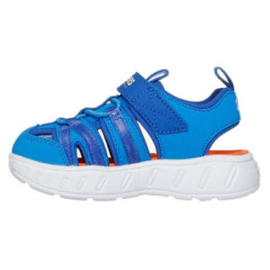 Sandale copii baieti din textil Skechers, Albastru – 407041-LTBL