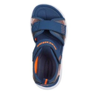 Sandale copii baieti MICROSPEC-SPLASH Skechers, Albastru – 407034-NVOR