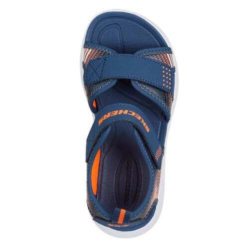 Sandale copii baieti MICROSPEC-SPLASH Skechers, Albastru – 407034-NVOR