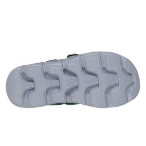 Sandale copii baieti HYPNO-SPLASH Skechers cu LED, Verde – 407070-GNBK