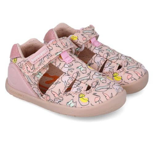 Sandale copii fete calapod lat din textil Biomecanics, Roz – 252193-A032 Sandale copii fete calapod lat din textil Biomecanics, Roz – 252193-A032