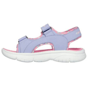 Sandale copii fete din material sintetic Skechers, Lavanda – 303049-LVLP