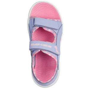 Sandale copii fete din material sintetic Skechers, Lavanda – 303049-LVLP