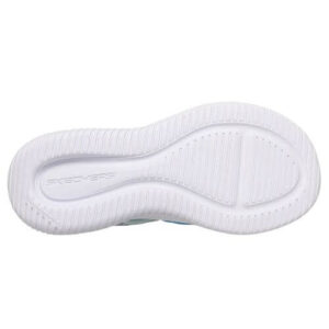 Sandale copii fete cu LED din textil Skechers, Albastru – 303109-BLMT