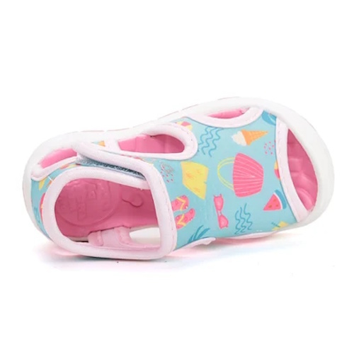 Sandale copii fete din canvas DD Step, Albastru – G065-61709B
