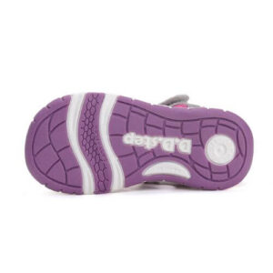 Sandale copii fete din canvas DD Step, Mov – G065-61599D