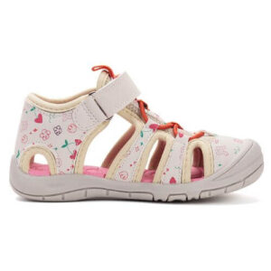 Sandale copii fete din canvas DD Step, Crem – G065-51957D