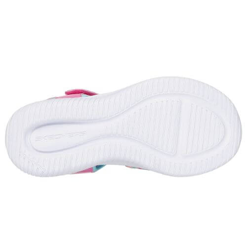 Sandale copii fete din material sintetic Skechers, Roz – 303045-PKMT
