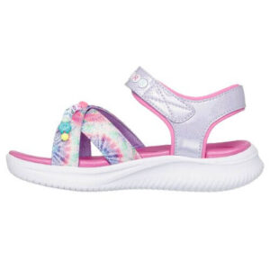 Sandale copii fete din material sintetic Skechers, Lavanda – 303045-LVMT