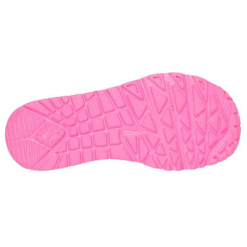Sandale copii fete din material sintetic Skechers, Roz – 314094-HPMT