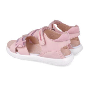 Sandale copii fete din piele Biomecanics, Roz – 252244-A032