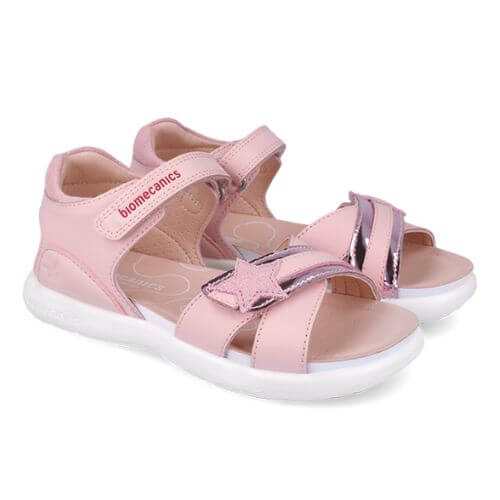 Sandale copii fete din piele Biomecanics, Roz – 252244-A032 Sandale copii fete din piele Biomecanics, Roz – 252244-A032
