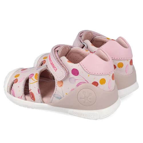 Sandale copii fete din piele Biomecanics, Roz – 262104-A779