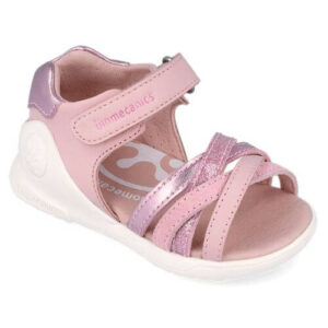 Sandale copii fete din piele Biomecanics, Roz -262140-A032