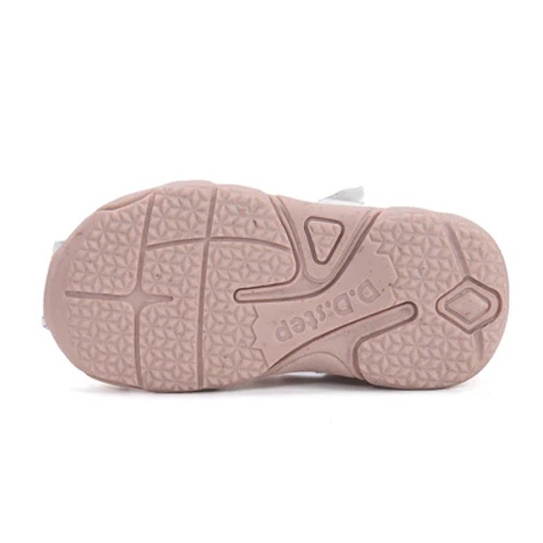 Sandale copii fete din piele DD Step, Alb – G064-61994