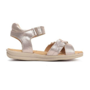 Sandale copii fete din piele DD Step, Auriu – G072-61153A