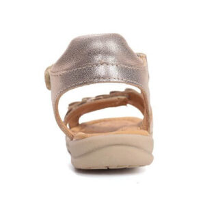 Sandale copii fete din piele DD Step, Auriu – G072-61153A