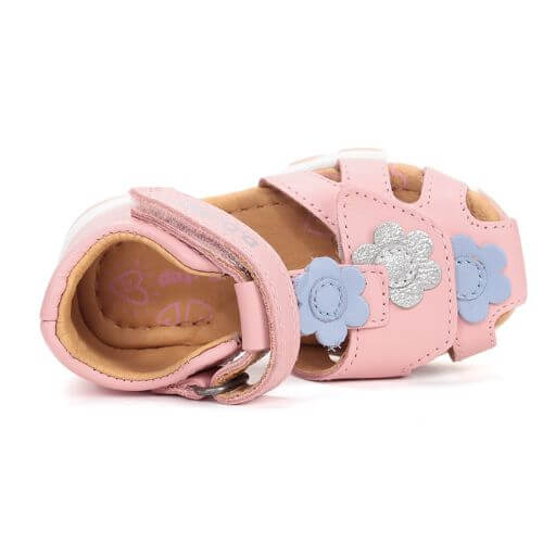 Sandale copii fete din piele DD Step, Roz – G064-61849B