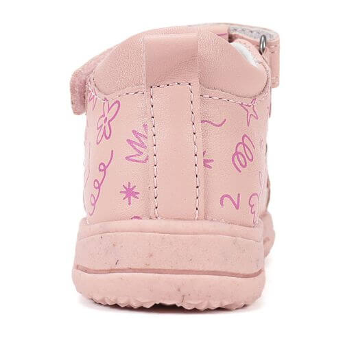 Sandale copii fete din piele DD Step, Roz – G064-61994A